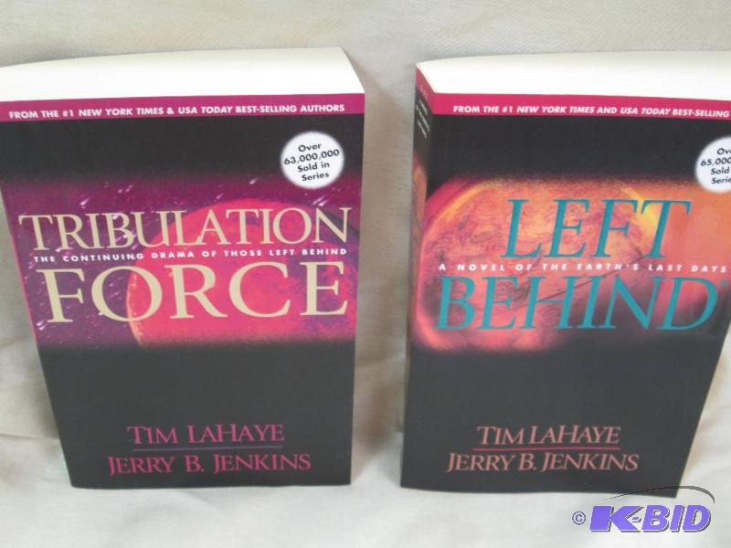 lot 170 image: Qty 2 Left Behind by Tim Lahaye and Jerry b J...