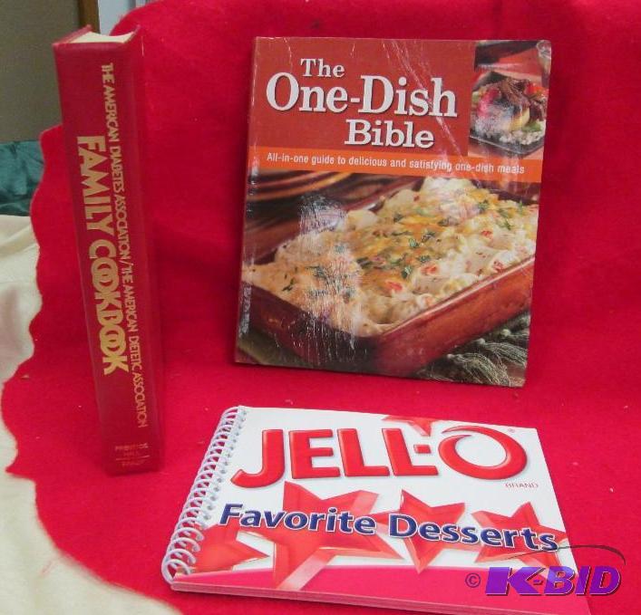 lot 248 image: Qty 3 Jell-o Favorite desserts, The American ...