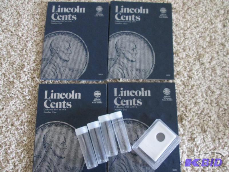 lot 60 image: Coin collecting supplies, no coins included...
