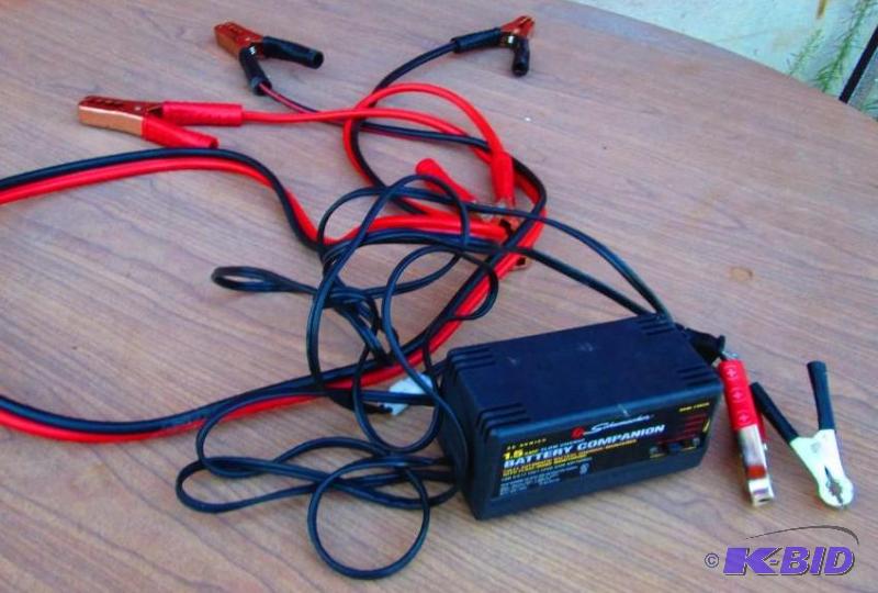 lot 9 image: &quot1.5 amp slow charge battery charger and...