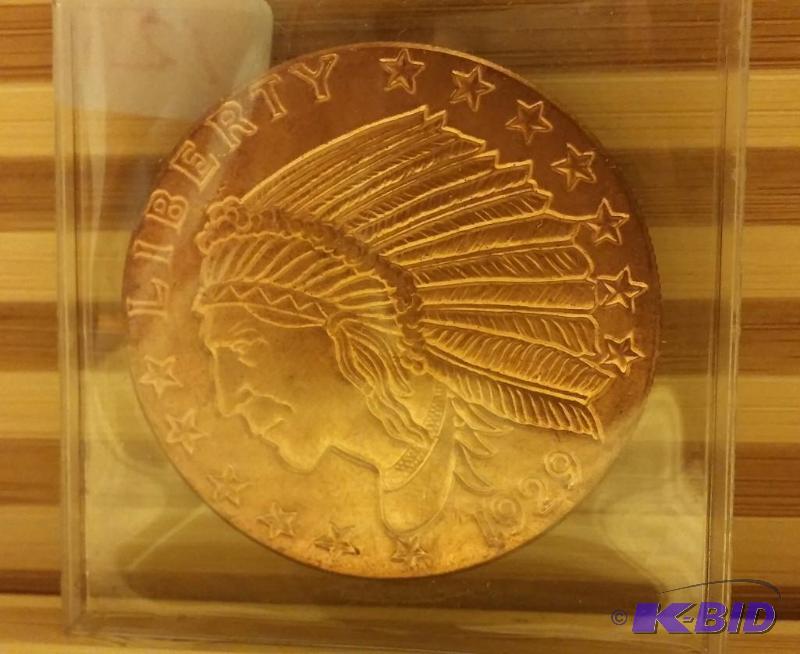 GOLDEN STATE MINT, TRIBUTE TO INDIAN HEAD GOL...