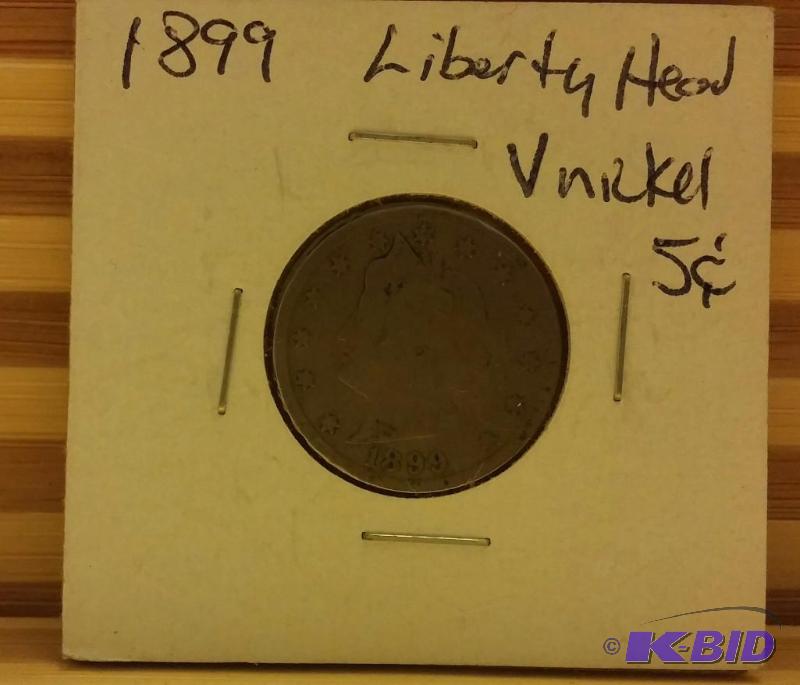 1899 LIBERTY HEAD  V-NICKEL...