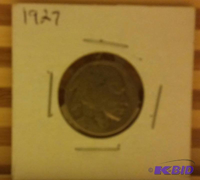 1927 INDIAN HEAD  BUFFALO NICKEL...