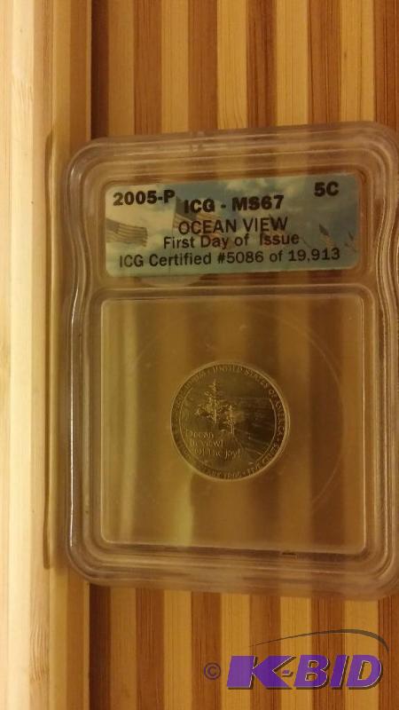 2005 P (PHILADELPHIA MINT) JEFFERSON OCEAN IN...