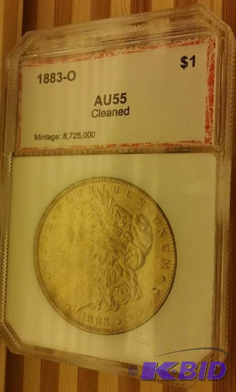 1883 0 (NEW ORLEANS MINT) MORGAN SILVER DOLLA...