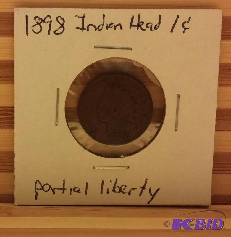 1898 INDIAN HEAD PENNY...