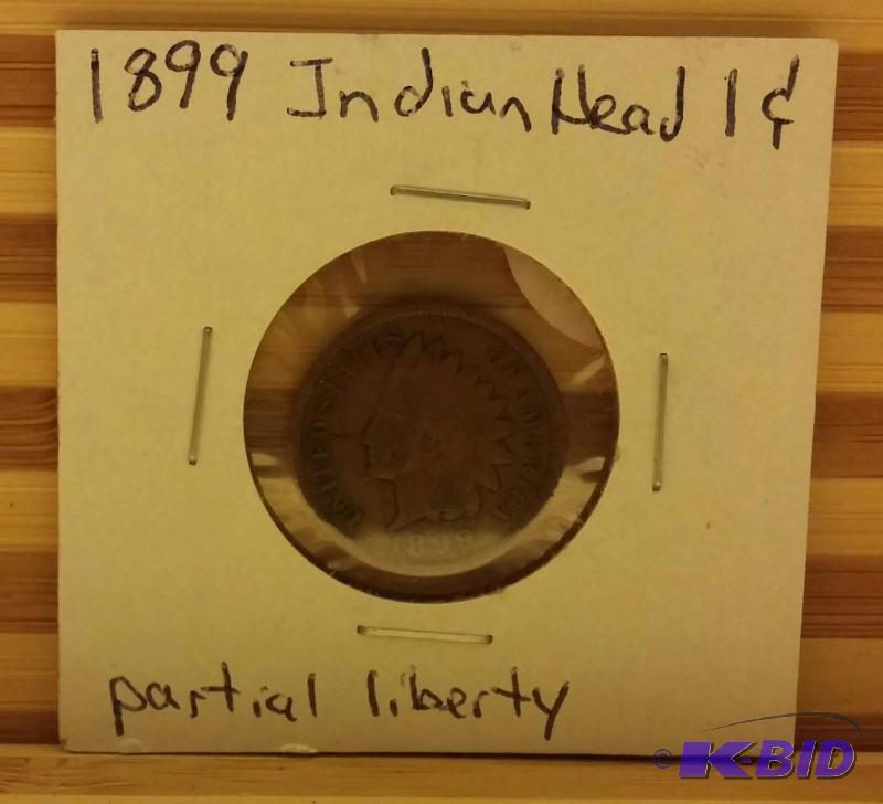 1899 INDIAN HEAD PENNY...