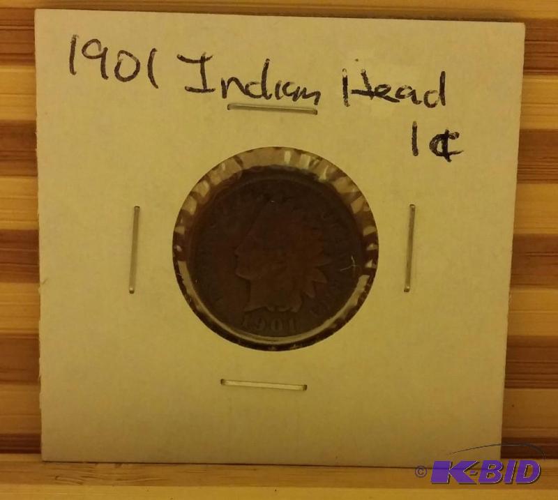 1901 INDIAN HEAD PENNY...