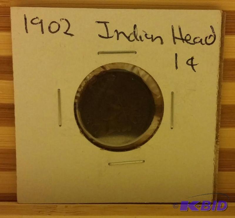 1902 INDIAN HEAD PENNY...