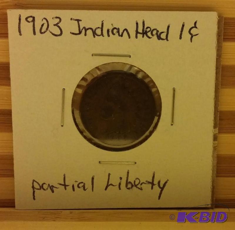 1903 INDIAN HEAD PENNY...