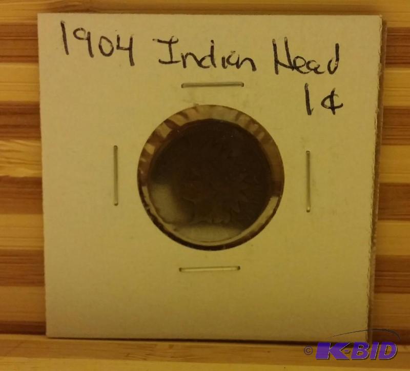 1904 INDIAN HEAD PENNY...