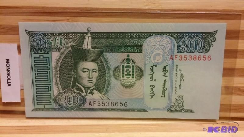 MONGOLIA FOREIGN NOTE UNCIRCULATED...