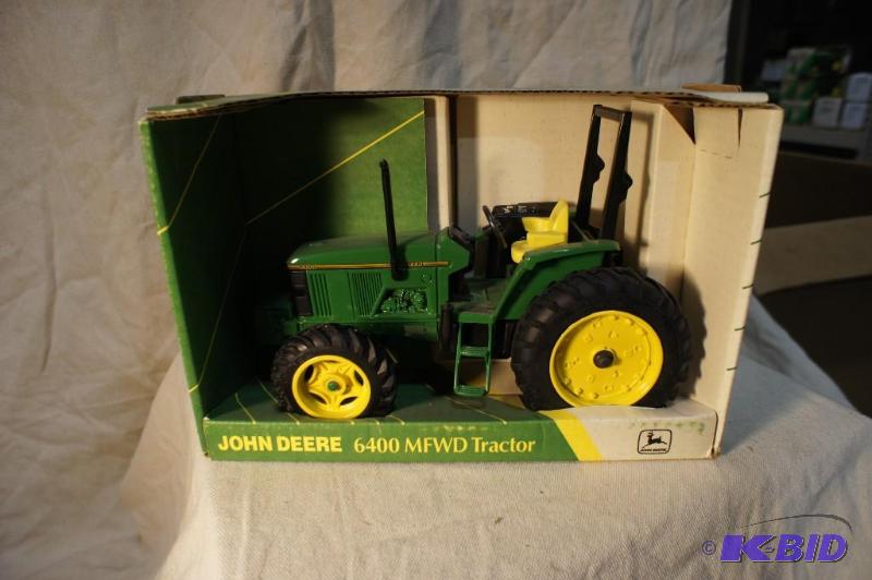 lot 27 image: New In Box John Deere 6400 MFWD Tractor - 11...