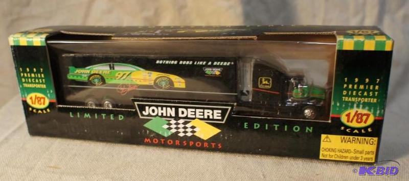 lot 31 image: New In Box 1997 Premier Diecast Transporter -...