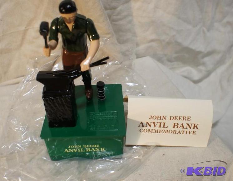 lot 41 image: New In Box John Deere &quotAnvil Bank" ...
