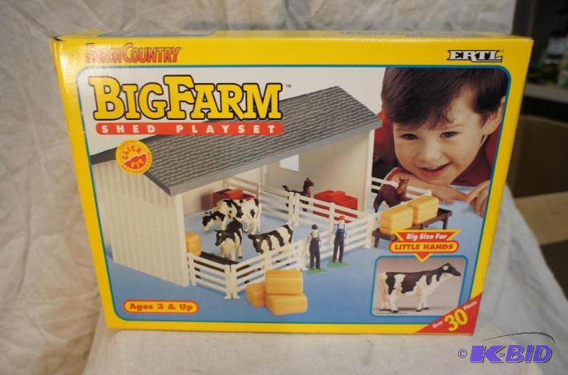 lot 48 image: New in Box Big Farm Country - Shed Play set -...