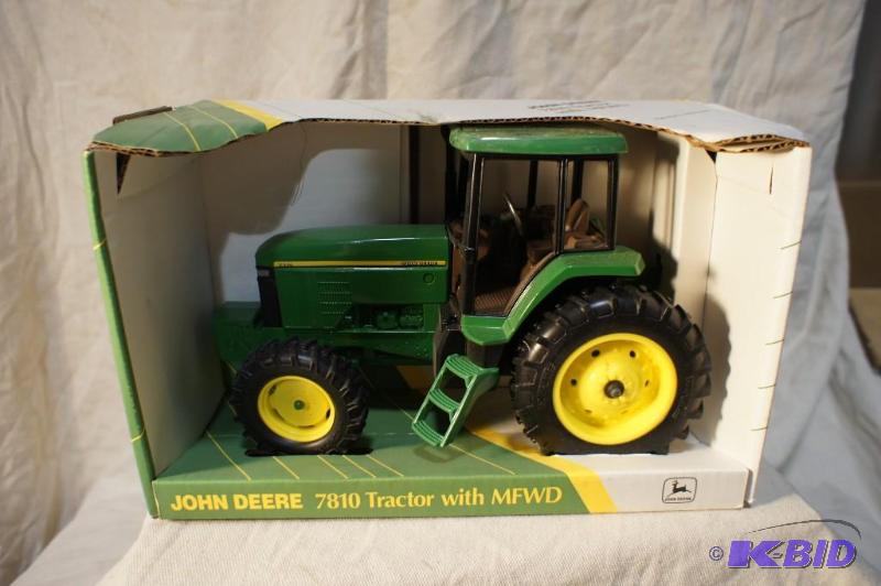 lot 7 image: New In Box John Deere 7810 Tractor With MFWD ...