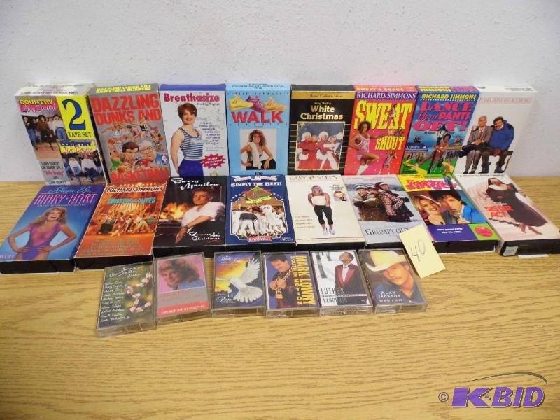 VHS & Cassettes