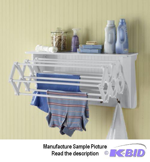 lot 167 image: Expandable Laundry Rack -&nbspAdd space to y...