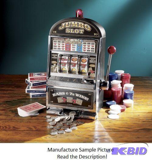 lot 174 image: Jumbo Slot Machine Savings Bank - Enjoy excit...