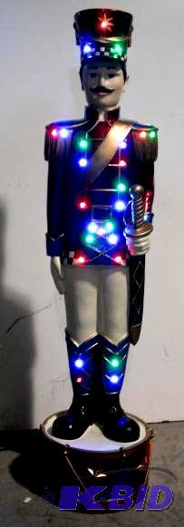 lot 177 image: Soldier with LED Lights - 31.5" h x 8&qu...