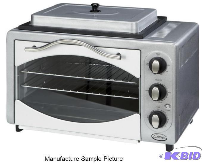 lot 179 image: Ginnys Brand 10 in 1 Everything Oven - Silve...