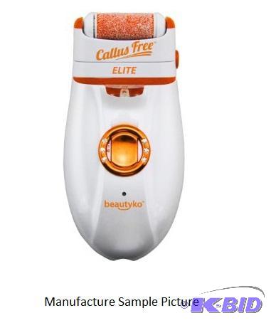 lot 90 image: Beautyko Callus Free Electric Callus Remover ...
