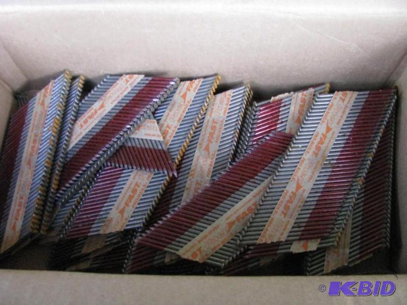 lot 159 image: Nail Clips for Porter cable Nailer (see lot #...