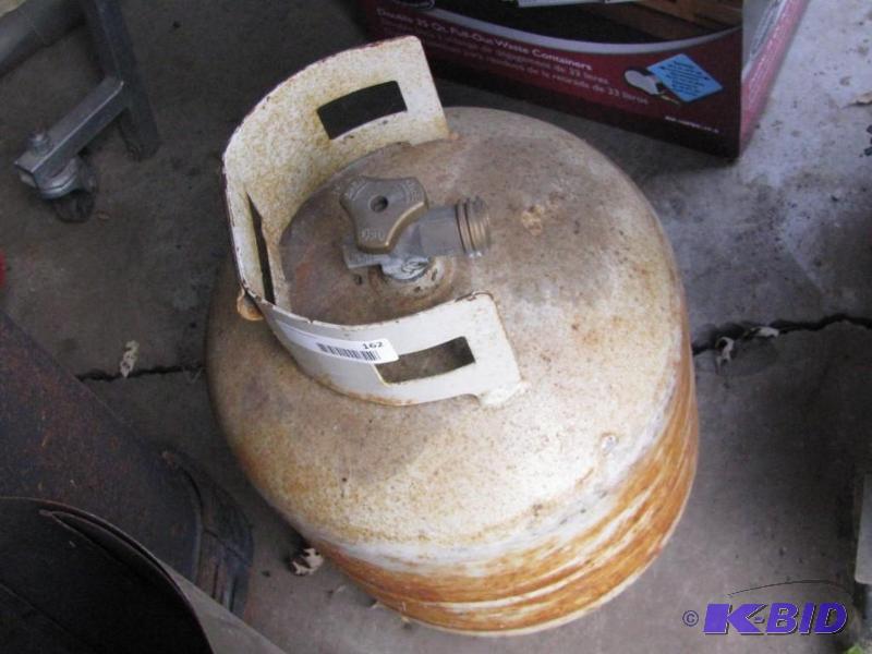 lot 162 image: Propane tank...