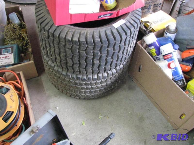 lot 171 image: Pair of Sears B.F. Goodrich Turf Saver Tires,...