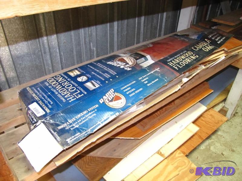 lot 196 image: Box of Cambria Oak Hardwood flooring, approx....