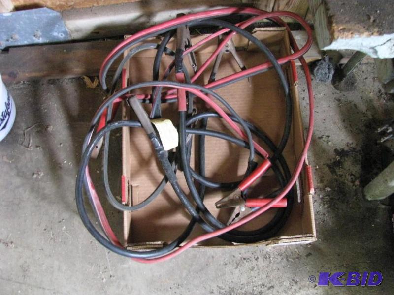 lot 218 image: jumper cables...