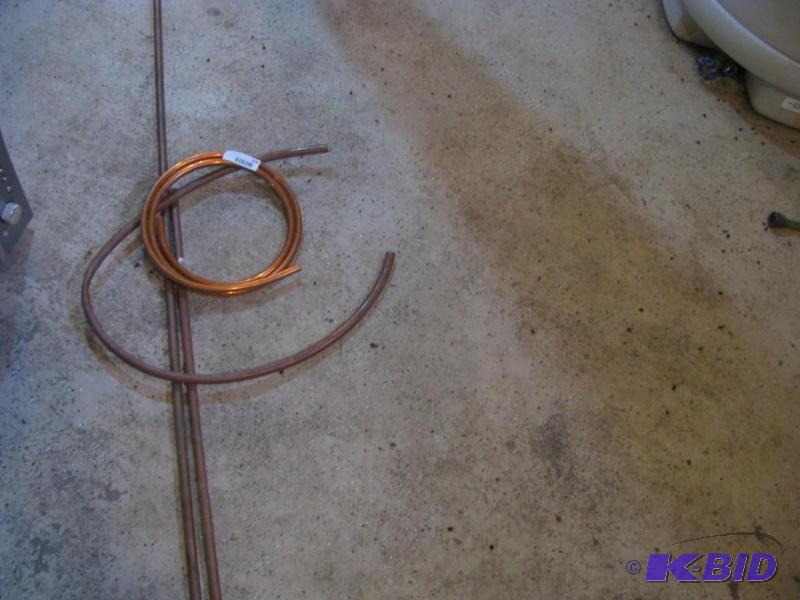lot 379 image: scrap pieces of copper...