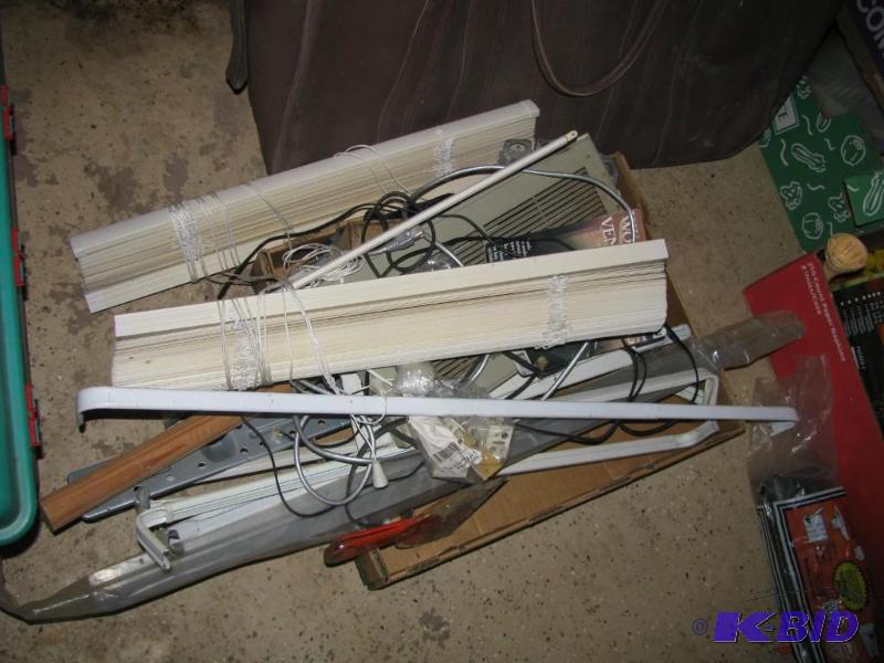 lot 397 image: window blinds and supplies as seen...