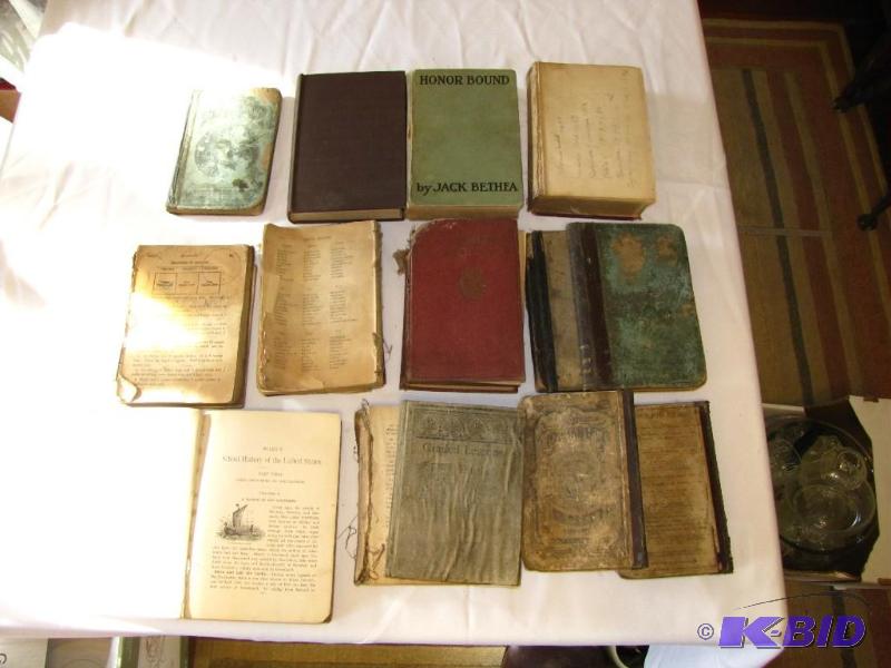 lot 420 image: lot of vintage books...