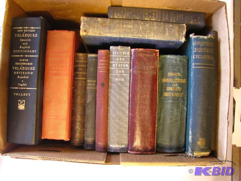 lot 432 image: lot of vintage books, see photos...