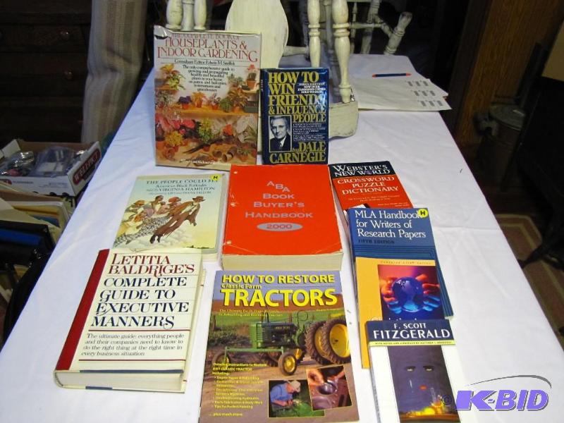 lot 472 image: lot of books...