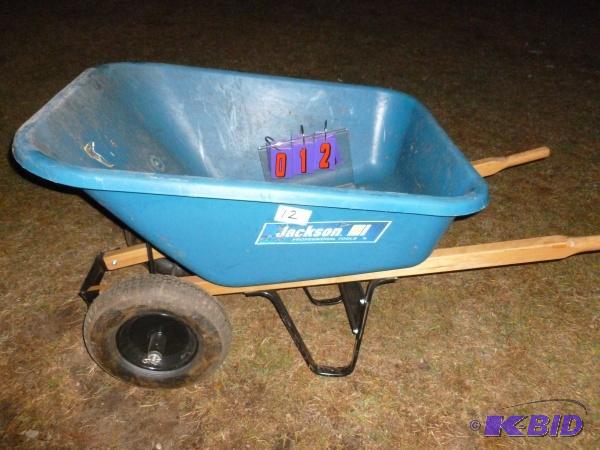 Jackson wheel barrow. Has some damage on the ...