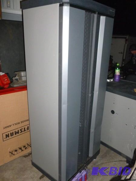 Kobalt utility cabinet. Has minor dents on do...