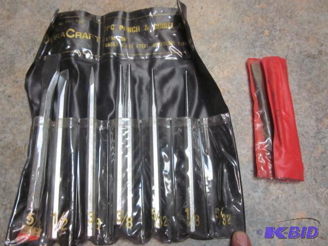lot 107 image: Lot of chisels and punches....