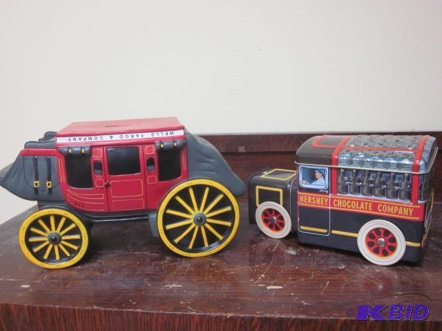 lot 123 image: Wells Fargo composite bank and Hersey Chocola...