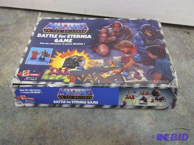 lot 28 image: 1980s Masters of The Universe board game, i...