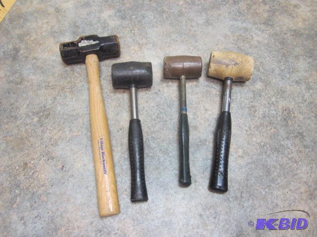 lot 41 image: Village Blacksmith wood handled metal Mall an...