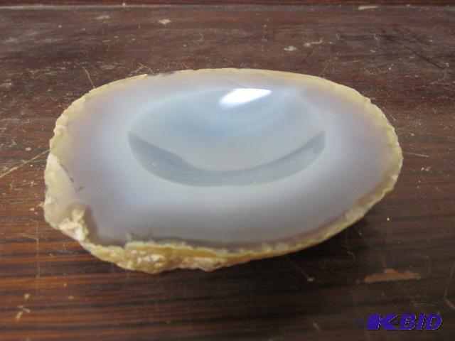lot 57 image: 5 inch polished stone....