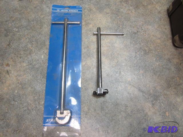lot 89 image: Pair of Basin wrenches....