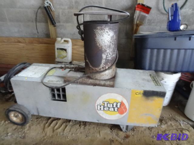lot 28 image: Tuff heat. LP gas. 240,000 BTU. Works. &...