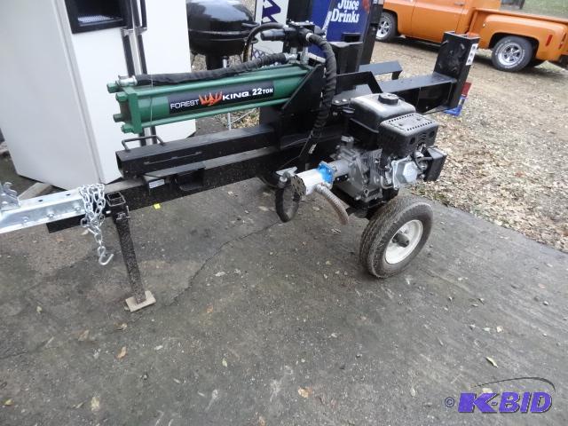 lot 36 image: Forest King 22 ton vertical and horizontal sp...