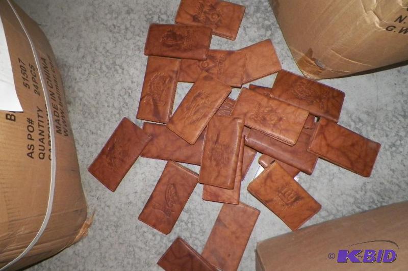 Lot of NFL Leather Checkbook Covers