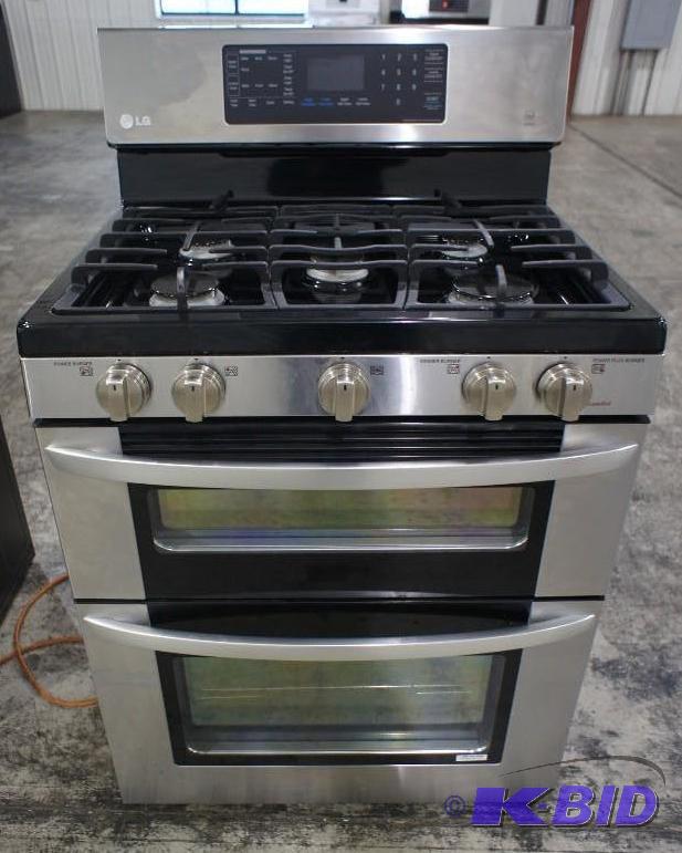 New LG Stove Model # (LDG3035ST) 30-Inch 6.1 ...