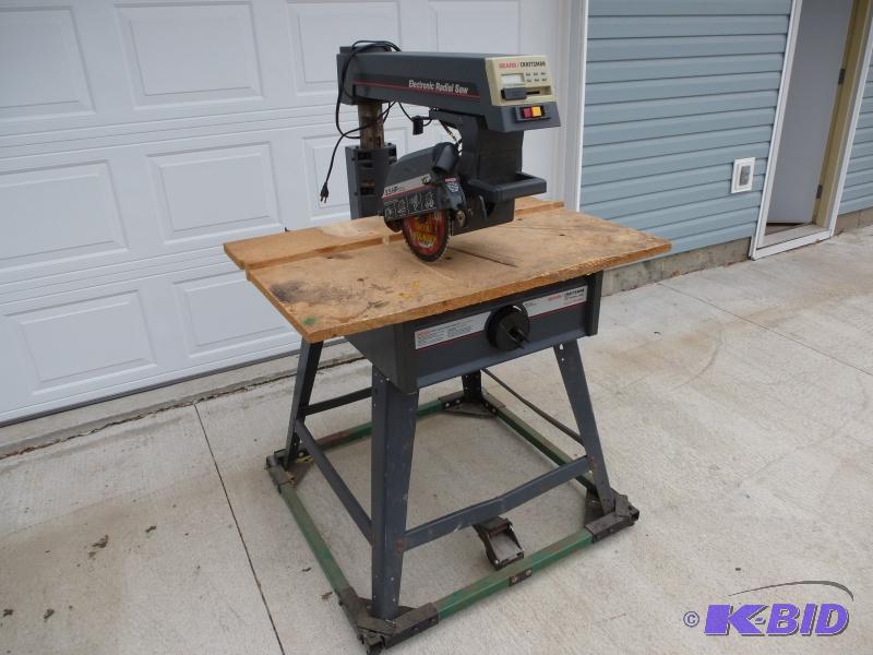 Craftsmen&nbspRadial Arm Saw 10&quot saw 2...